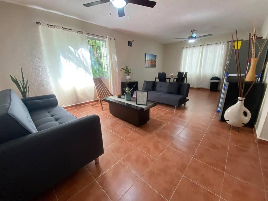 Peach35 Apartamento Centrico, 5 Min De La Playa Cancun Luaran gambar